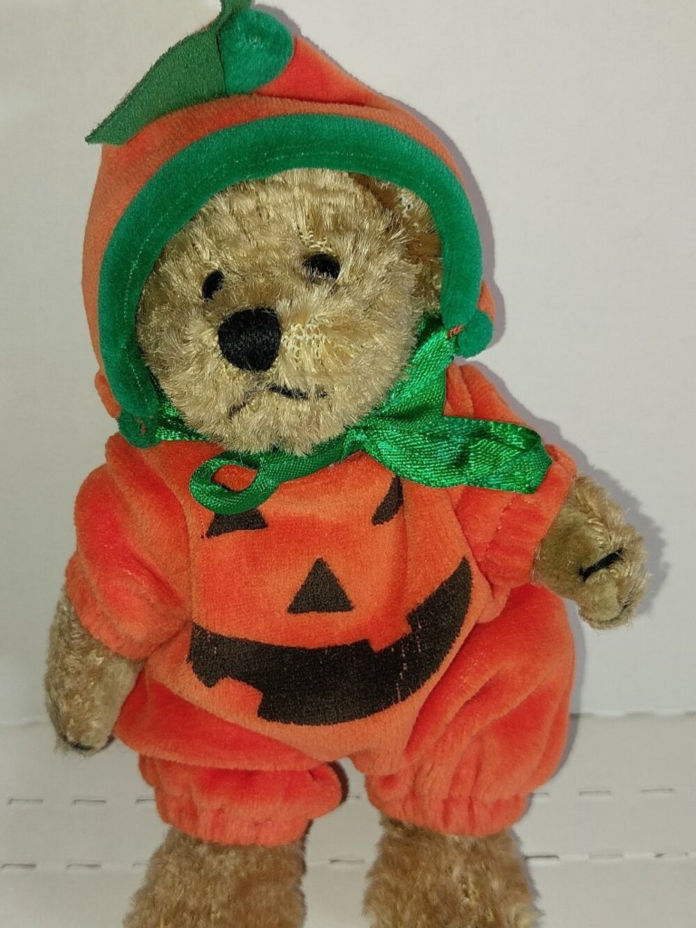 Halloween UNIPAK Plush Pumpkin Dressed Bear Jack-o-Lantern
